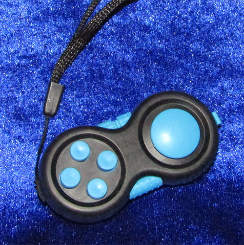 'Thin Blue Line' Fidget Pad